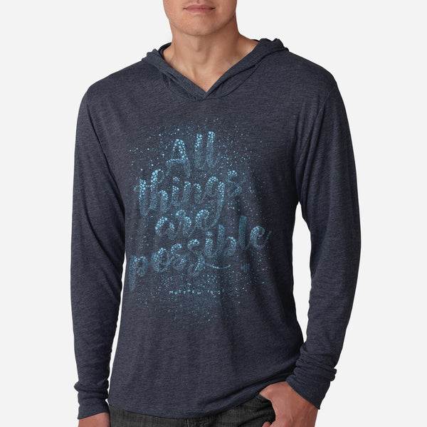 With God All Things Are Possible Long Sleeve for Men