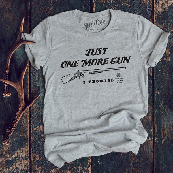 Gray Funny Hunting T Shirt for men | Wild West