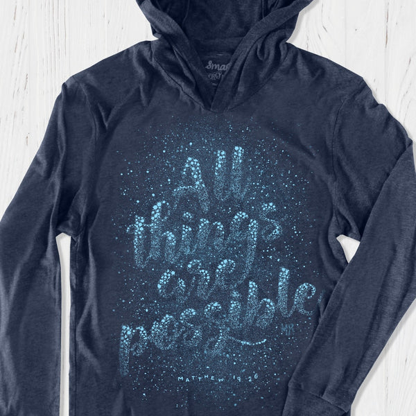 Nasa Space Hoodie Tee Shirt, Star Night Sky Constellation Religious Shirt